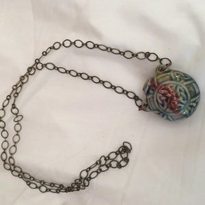 Ceramic vessel necklace